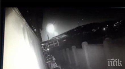 метеорит изгоря румънско селце