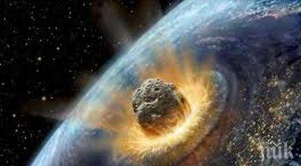 уникално заснеха метеорит паднал калифорния видео