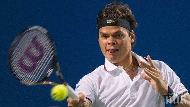 Машина за асове чака Гришо на финала, Раонич победи Нишикори в драматичен мач