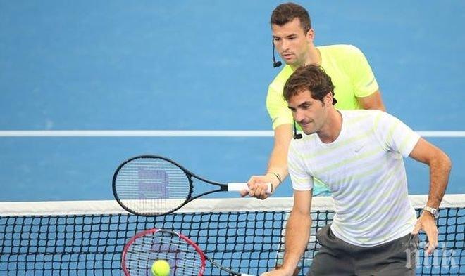 Федерер за Григор: Забавен е, ще бъде интересно