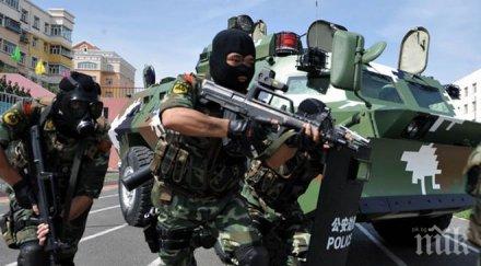 полицията китай елиминира шестима терористи