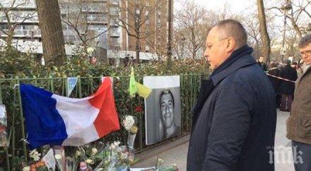 първо пик станишев направи пиар мястото касапницата париж проваленият политик жадува измести миков снимка