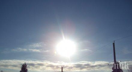 пак аномалия времето неделя стопля ударно температурите стигат 16° понеделник пак сняг