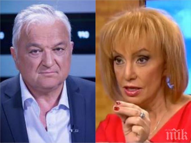 Защо свободната Нова телевизия се презастрахова от Люба Кулезич и Сашо Диков? Има натиск върху частната медия или е Шарли?