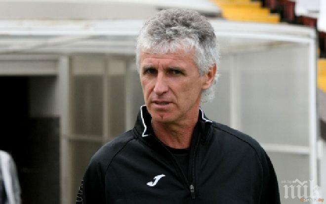 Иван Колев предупреди играчите на Славия преди първата тренировка

