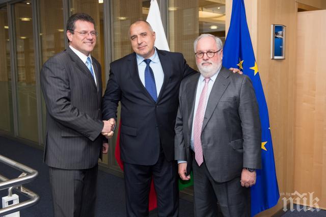 Първо в ПИК! Борисов: По Плана „Юнкер“ може да бъде изграден нов тип газова диверсификация!