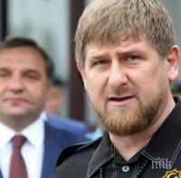 Чечения се вдига на протест срещу публикуването на карикатури на Мохамед