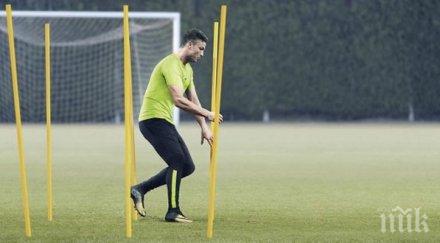 кристиано показа време почивка