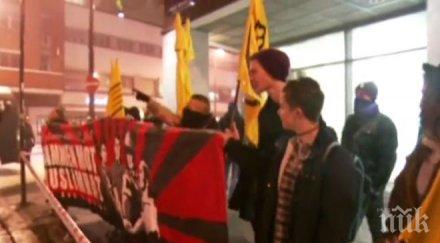 близо 200 души излязоха антиислямска демонстрация норвегия