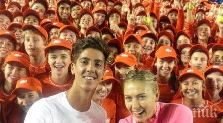 маша чупи рекорд партньор гришо направи мега селфи 400 души снимки