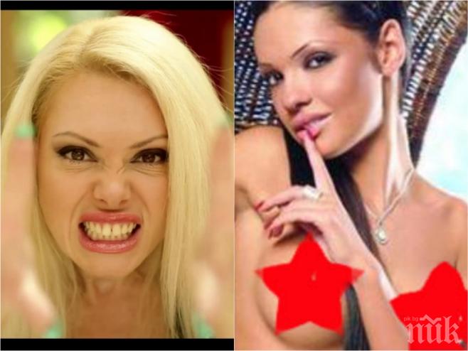 Екшън! Калина Паскалева спипа Вулева в тоалетната, плаши я с бой!