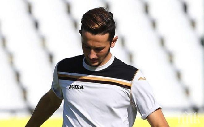 Изгонен от Славия си намери отбор в Албания