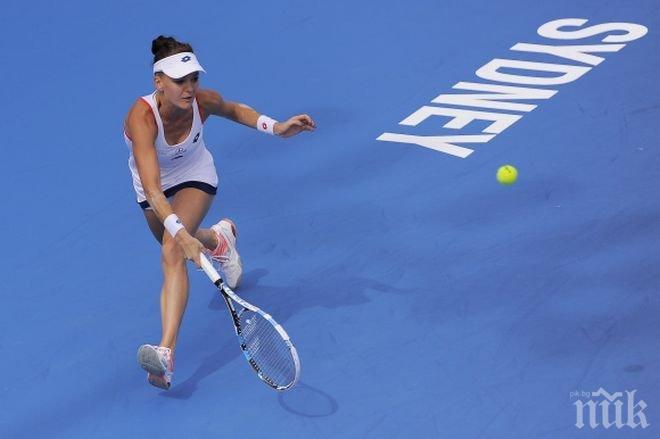 Мугуруса изненада неприятно Радванска в Сидни

