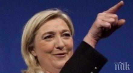 марин льо пен франция изправена враг отвътре