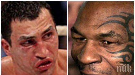 шок майк тайсън завръщам владимир китч нокаутирам един удар