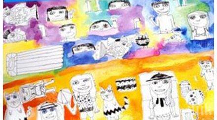 рисунка дете добрич календара уницеф 2015 година