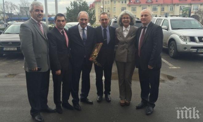 Русенският губернатор с приз за цялостен принос в сътрудничеството между България и Румъния