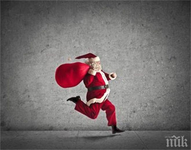 Наглост! Крадци опитаха да свият трона на Дядо Коледа в Бургас