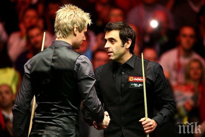 Робъртсън унищожи Рони О’Съливан, детронира го от Мастърс-а!