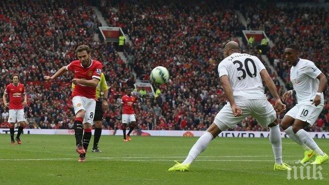 Манчестър Юнайтед победи трудно КПР като гост