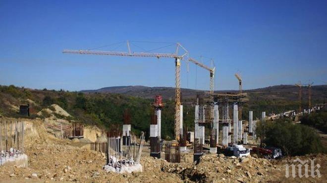 Лот 4 на магистрала Струма трябва да бъде завършен до 31 юли