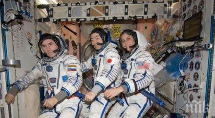 фалшив сигнал изтичане амоняк международната космическа станция