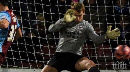 карък двама вратари скънторп счупиха ръце един мач