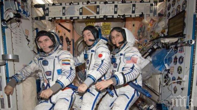 Фалшив сигнал за изтичане на амоняк в Международната космическа станция