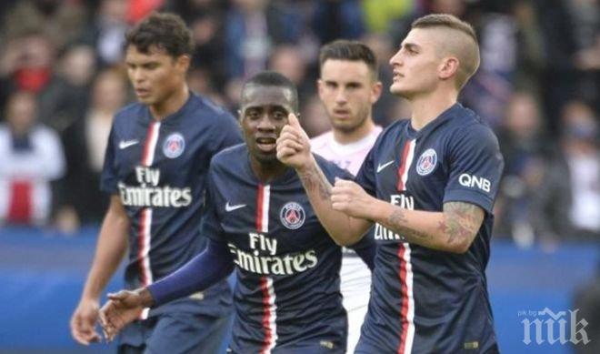 Пари Сен Жермен с труден обрат срещу Евиан