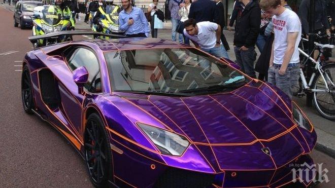 Ламборгини катастрофира с 313 км/ч, пътниците оцеляха по чудо (видео)