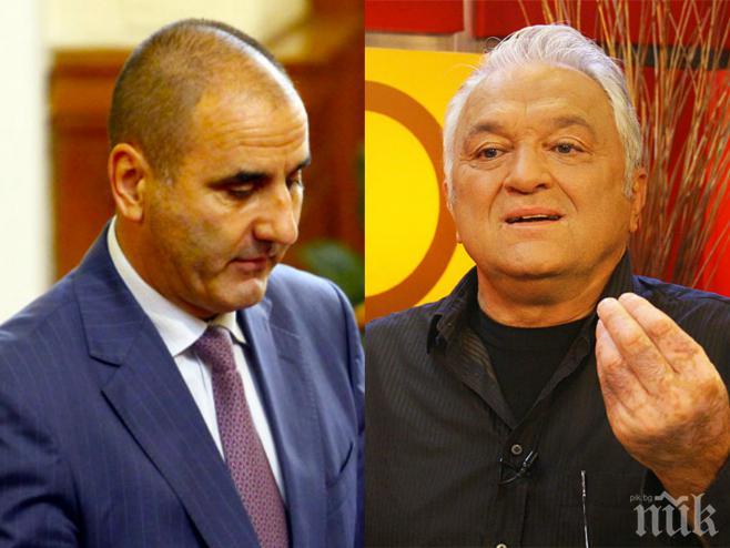 Сашо Диков към Цветанов - вярно ли е, че сте избутан в шеста глуха? Бившият МВР-шеф: Това си е ваша оценка!