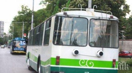 тролеите перник спиране заради дългове