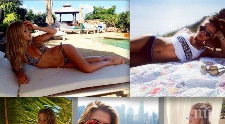 красавиците бушар били пет брой снимки