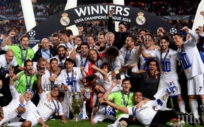 Реал (Мадрид) отново е най-богатият клуб в света