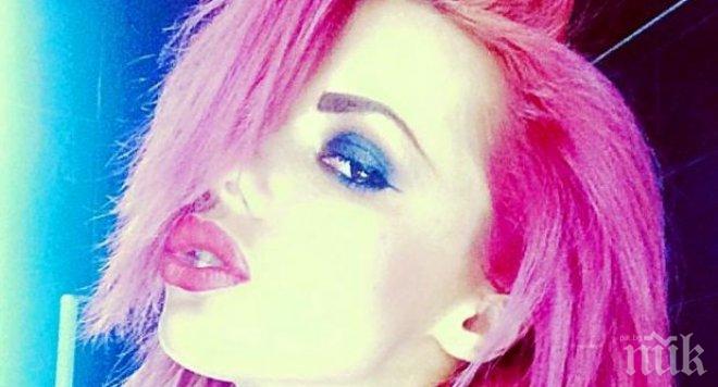 Анн-Джи с нова коса и ново гадже