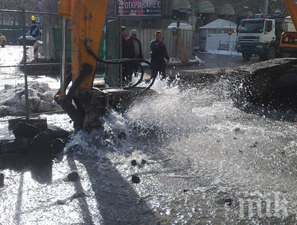 Нова голяма авария във Варна, хиляди остават без вода цял ден