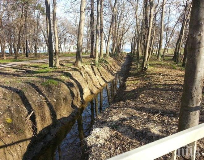 Почистиха деретата във Варна