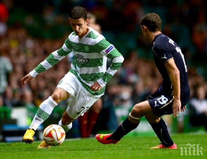 Селтик не пуска Сашо Тонев в националния отбор

