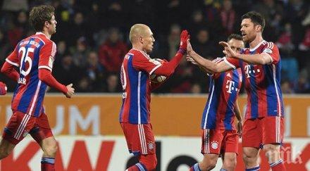 байерн мюнхен загря разгром подновяването бундеслигата