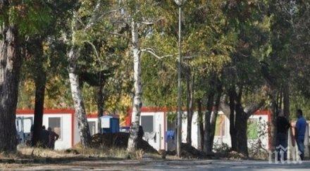 проверяват охранителната фирма лагера харманли