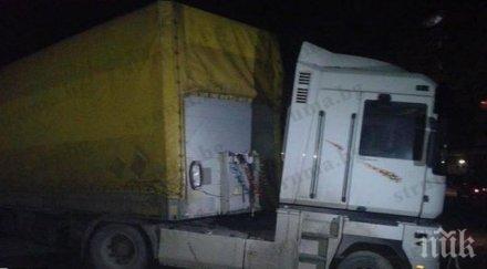 мъж пострада катастрoфа кола тир