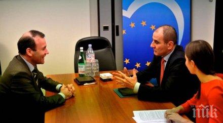 цветанов вебер нахвалиха управлението разговор помежду