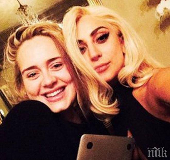 Адел изненада феновете си, ще прави дует с Лейди Гага?