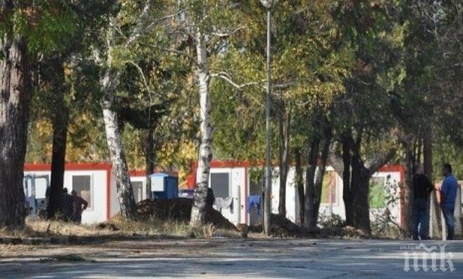 Проверяват охранителната фирма на лагера в Харманли