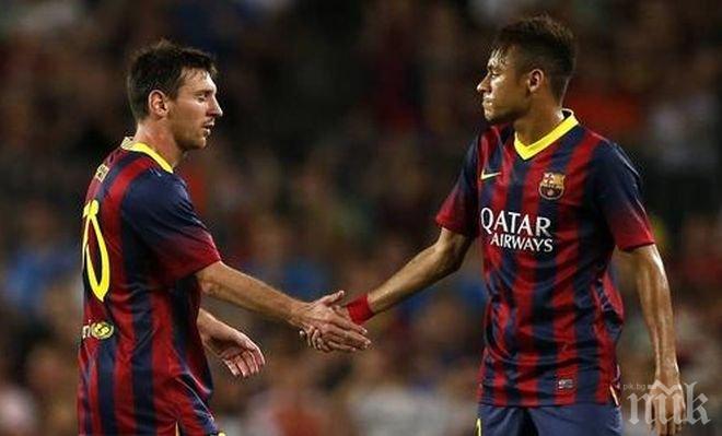 Барселона „потроши” Елче, Меси и Неймар с по два гола