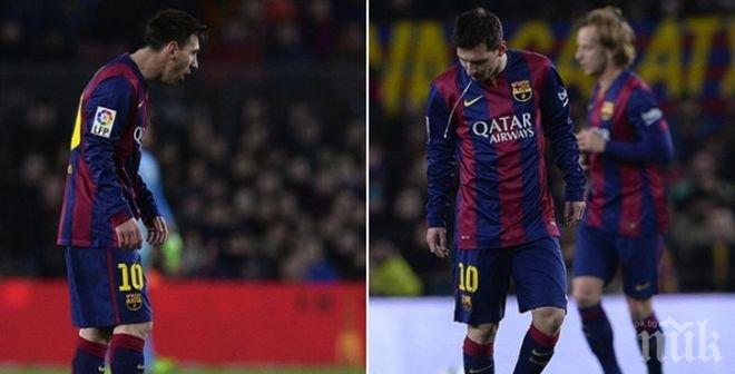 Меси пак повърна на терена (снимки)

