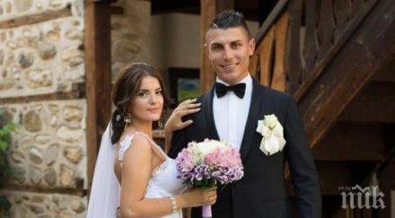 благоевградският роналдо стана татко прекрасна дъщеричка