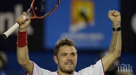 вавринка продължава напред защитата титлата австралия