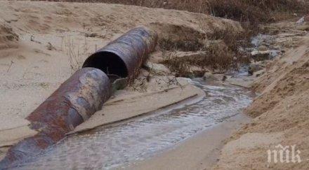 фекални води хотели вили изливат морето варна видео