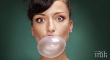 дъвката без захар премахва ефикасно бактерии